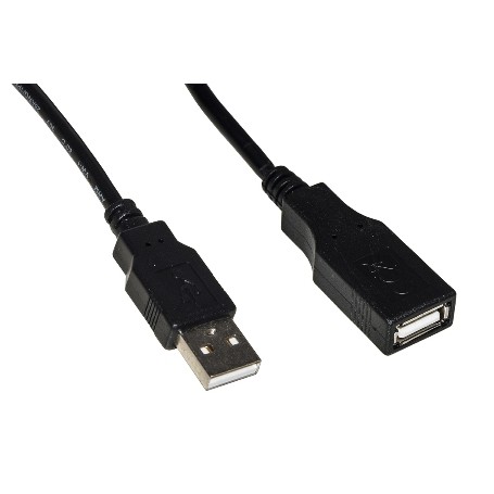 CAVO PROLUNGA USB 2.0 TIPO A/A M/F 2mt RAME