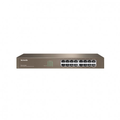 SWITCH TENDA 16 PORTE GIGABIT RACK