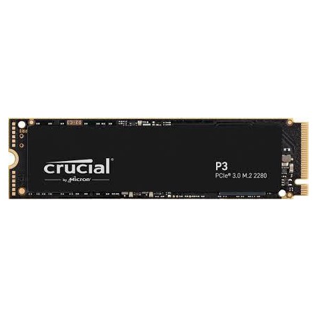 HD CRUCIAL SSD M.500GB P3 PCIe NVME