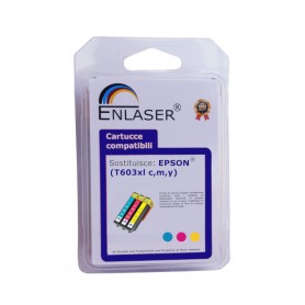 INK ENLASER.COMP. EPSON (T603XL) C,M,Y TRIPACK