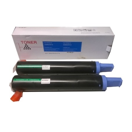 KIT 2 TONER C. CANON C-EXV14 IR2016