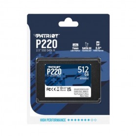 HD SSD 2,5"PATRIOT 512GB SATA 3 P220