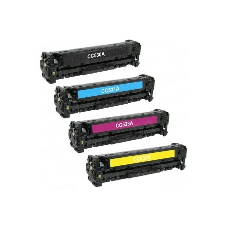 TONER COMP. HP CE250X/CE400X BK 11K