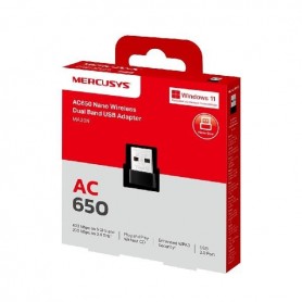 USB WIFI MERCUSYS AC650 DUAL BAND NANO