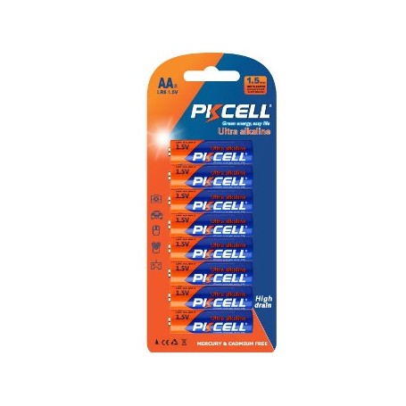 BATTERIE STILO ULTRA ALCALINE BLISTER 8PZ